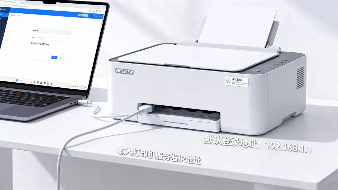 wps203w打印机服务器怎么进入设置,网页配置登录地址? wps203w打印机服务器怎么进入设置,网页配置登录地址?