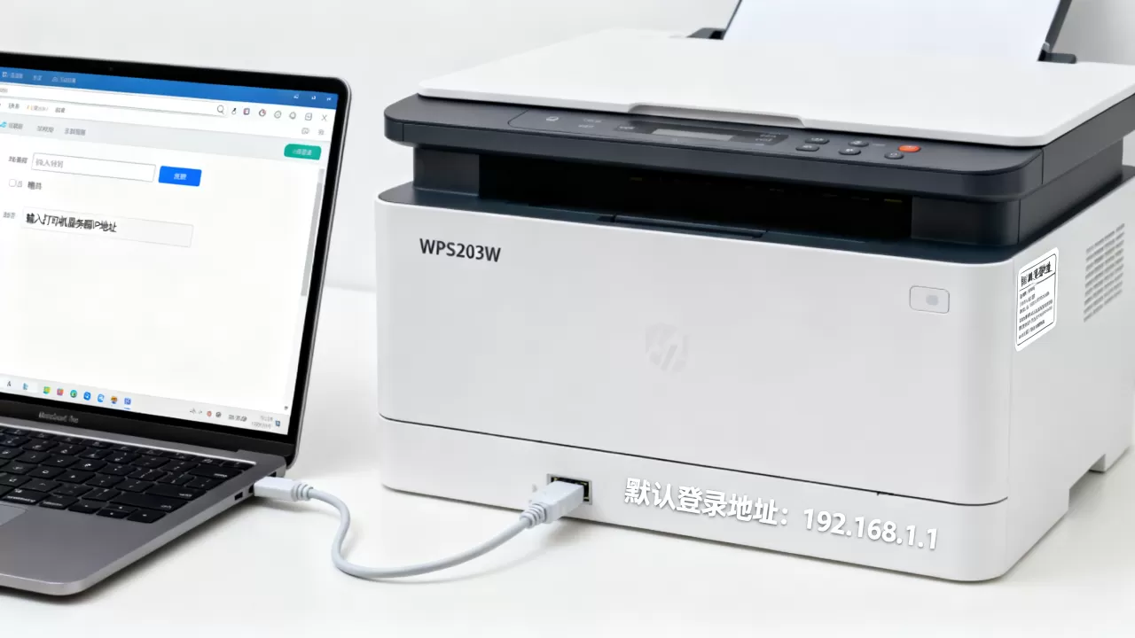 wps203w打印机服务器怎么进入设置,网页配置登录地址? wps203w打印机服务器怎么进入设置,网页配置登录地址?