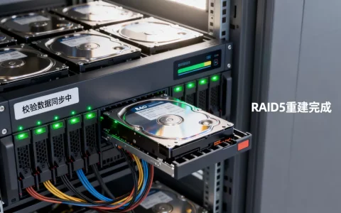 服务器硬盘更换如何确定raid5成功，raid5重建注意啥？