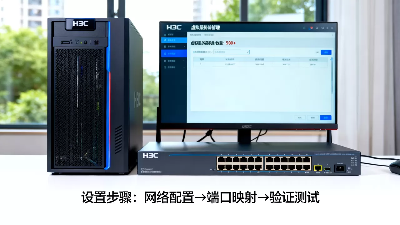 h3c可以映射多少虚拟服务器,怎么设置? h3c可以映射多少虚拟服务器,怎么设置?