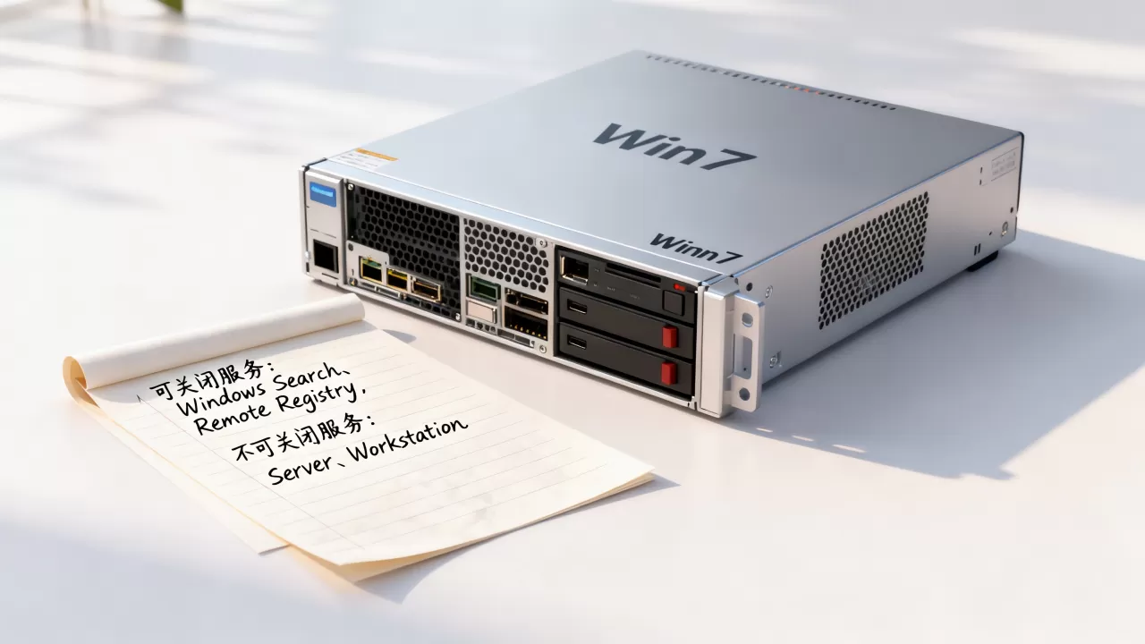Win7服务器哪些服务可以关闭,哪些服务不能关闭 Win7服务器哪些服务可以关闭,哪些服务不能关闭