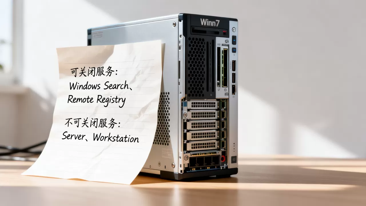 Win7服务器哪些服务可以关闭,哪些服务不能关闭 Win7服务器哪些服务可以关闭,哪些服务不能关闭
