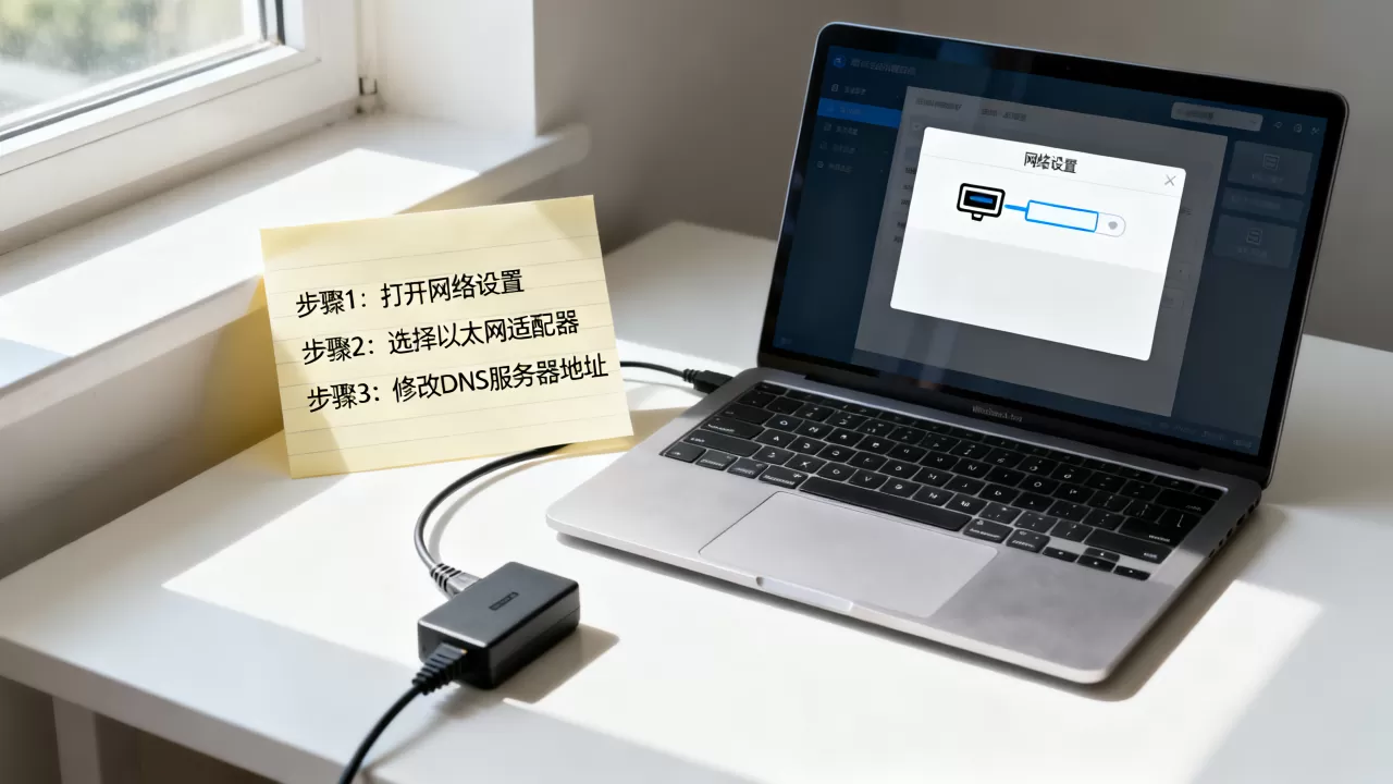 以太网适配器dns服务器怎么改?,在哪里设置 以太网适配器dns服务器怎么改?,在哪里设置