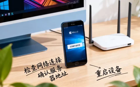 软件Win10手机连接服务器失败怎么解决，是什么原因导致的