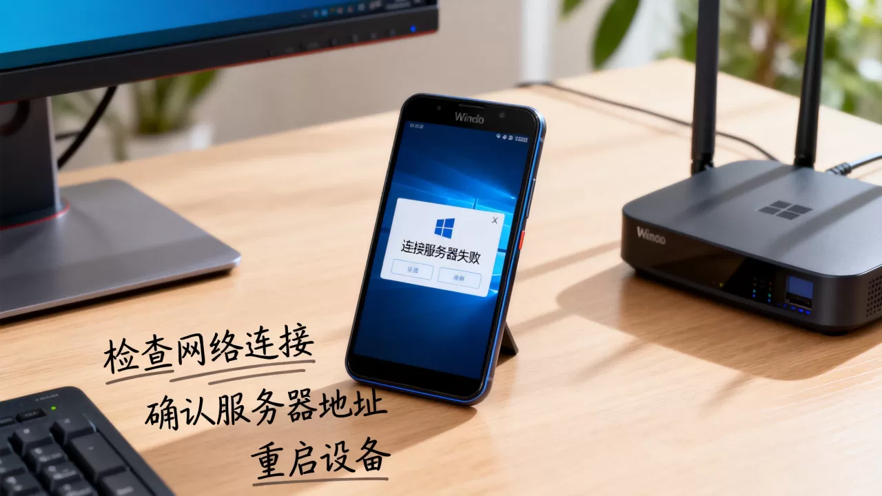 软件Win10手机连接服务器失败怎么解决,是什么原因导致的 软件Win10手机连接服务器失败怎么解决,是什么原因导致的