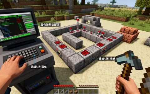 我的世界2b2t服务器怎么建设