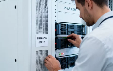 cs社区服务器怎么一直是维护