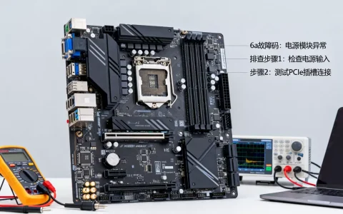 服务器主板6a故障码是什么，如何排查解决？