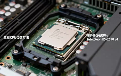 怎么看服务器cpu是多少位的