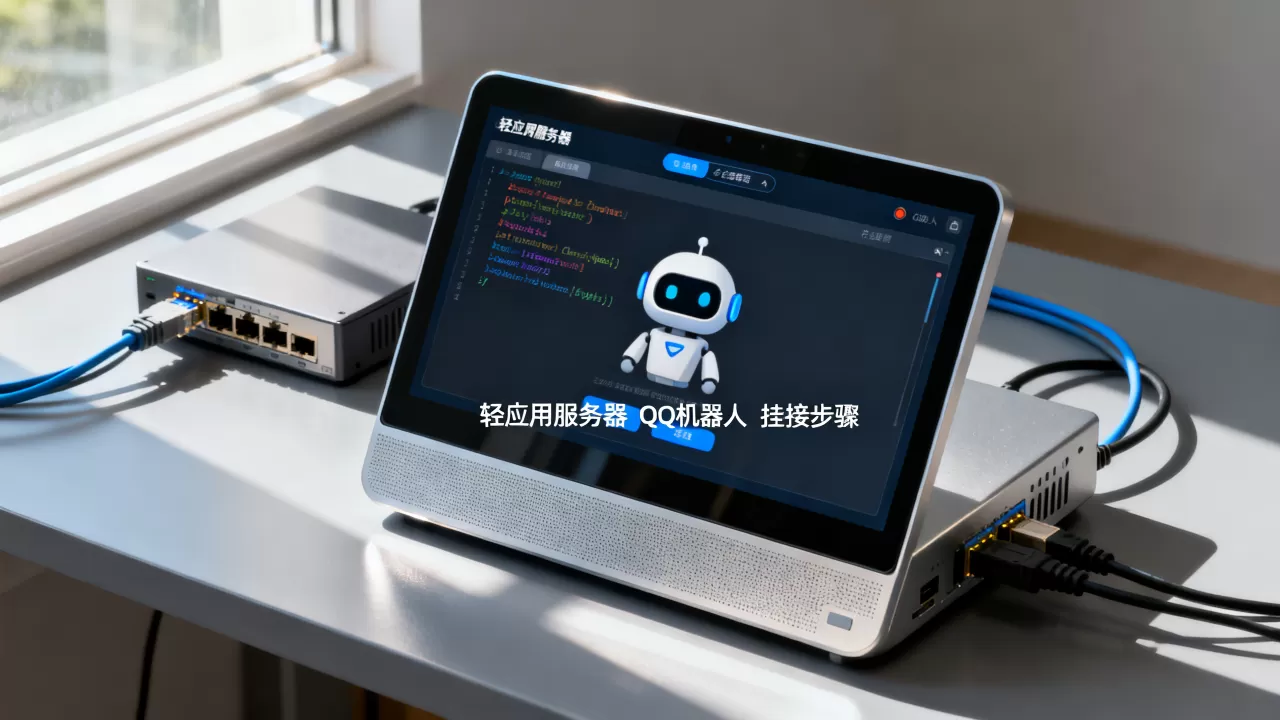 轻应用服务器怎么挂QQ机器人 轻应用服务器怎么挂QQ机器人