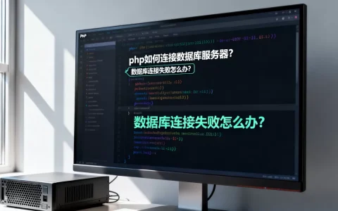 php如何连接数据库服务器？,数据库连接失败怎么办？