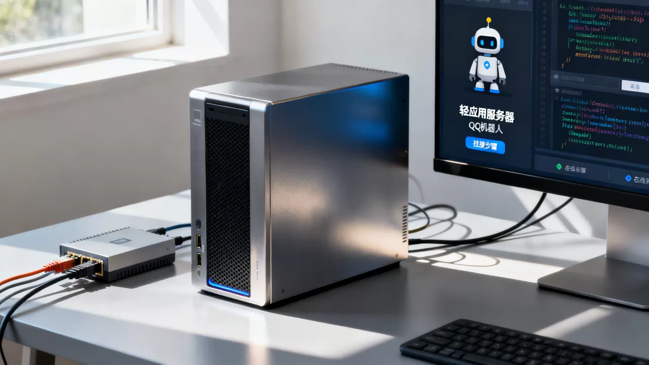轻应用服务器怎么挂QQ机器人 轻应用服务器怎么挂QQ机器人