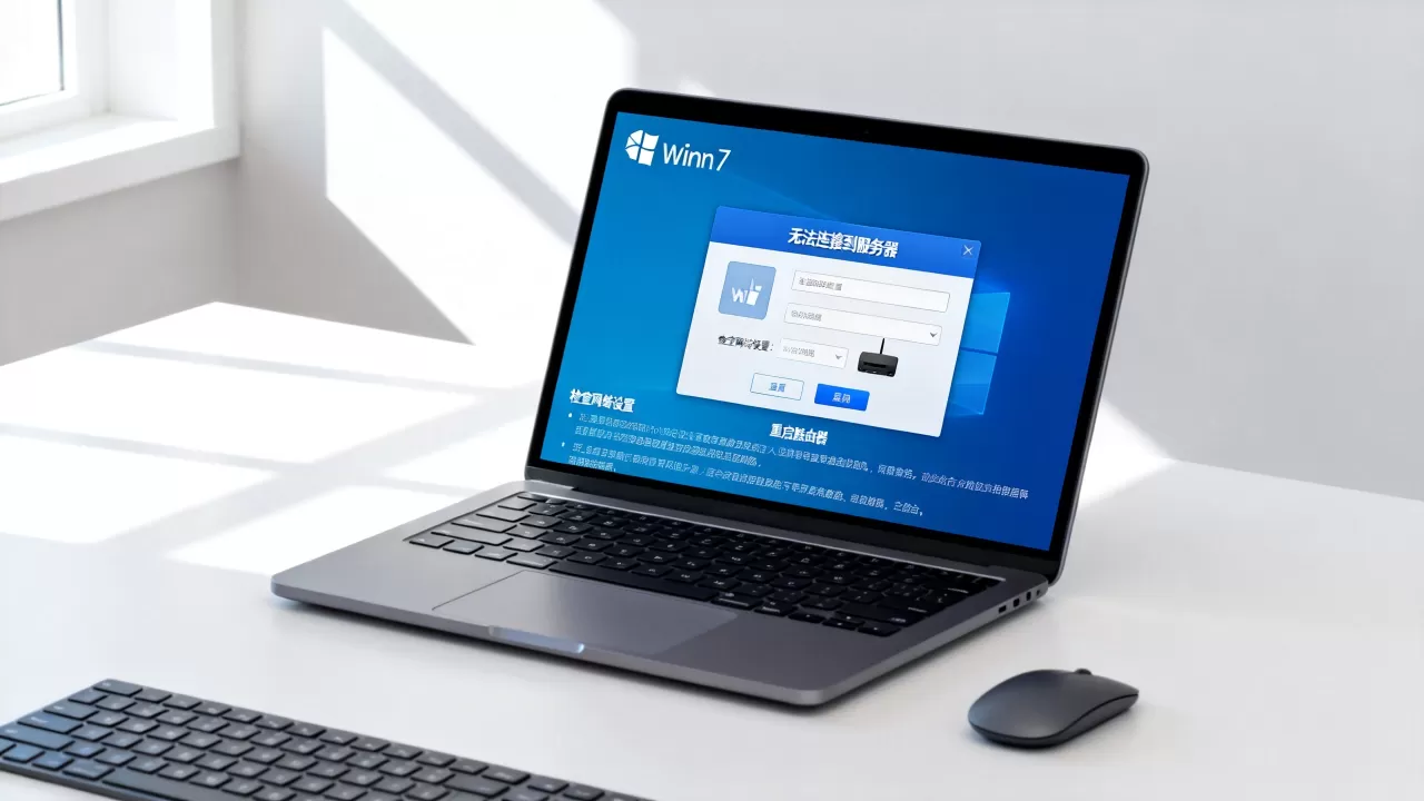 win7打不开服务器失败怎么办 win7打不开服务器失败怎么办