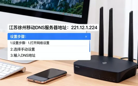 江苏徐州移动DNS服务器地址是多少？，怎么设置？
