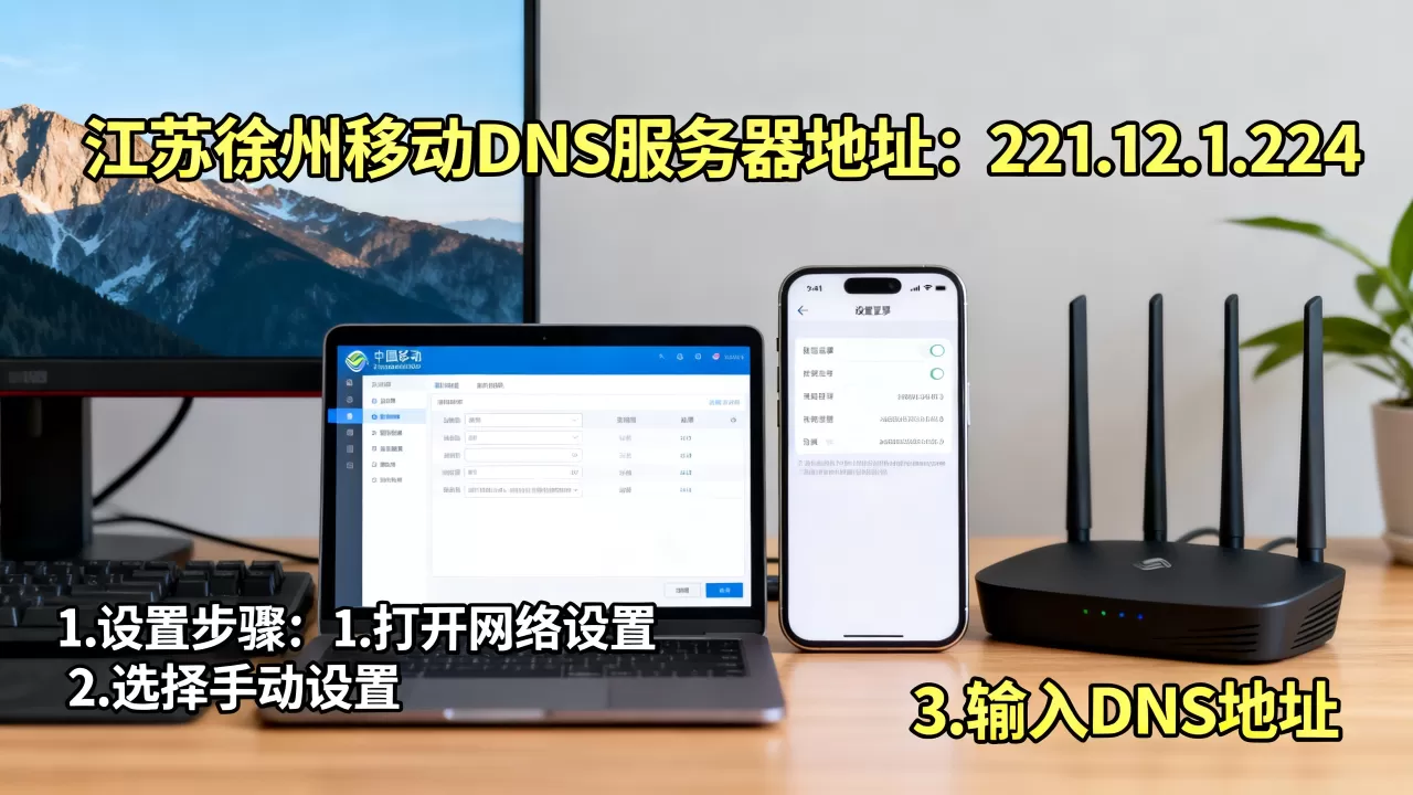 江苏徐州移动DNS服务器地址是多少?,怎么设置? 江苏徐州移动DNS服务器地址是多少?,怎么设置?