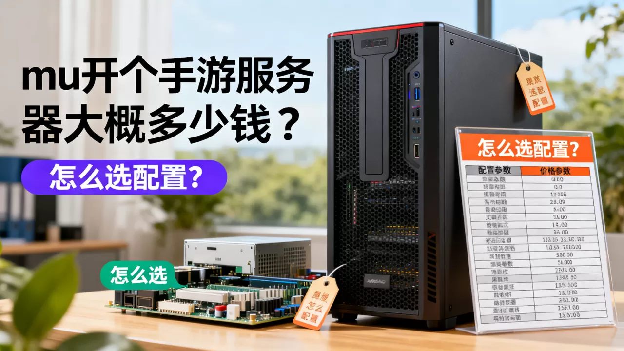 mu开个手游服务器大概多少钱?,怎么选配置? mu开个手游服务器大概多少钱?,怎么选配置?