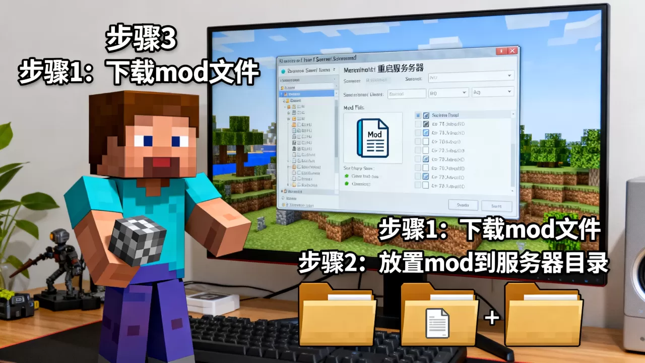 我的世界服务器端怎么加mod,有什么方法? 我的世界服务器端怎么加mod,有什么方法?
