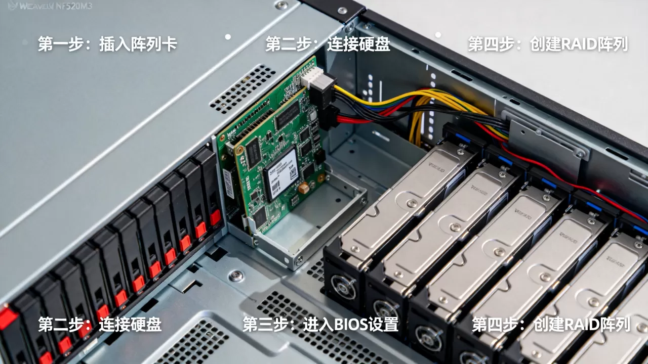 浪潮服务器nf5280m3怎么做raid?,有哪些步骤? 浪潮服务器nf5280m3怎么做raid?,有哪些步骤?