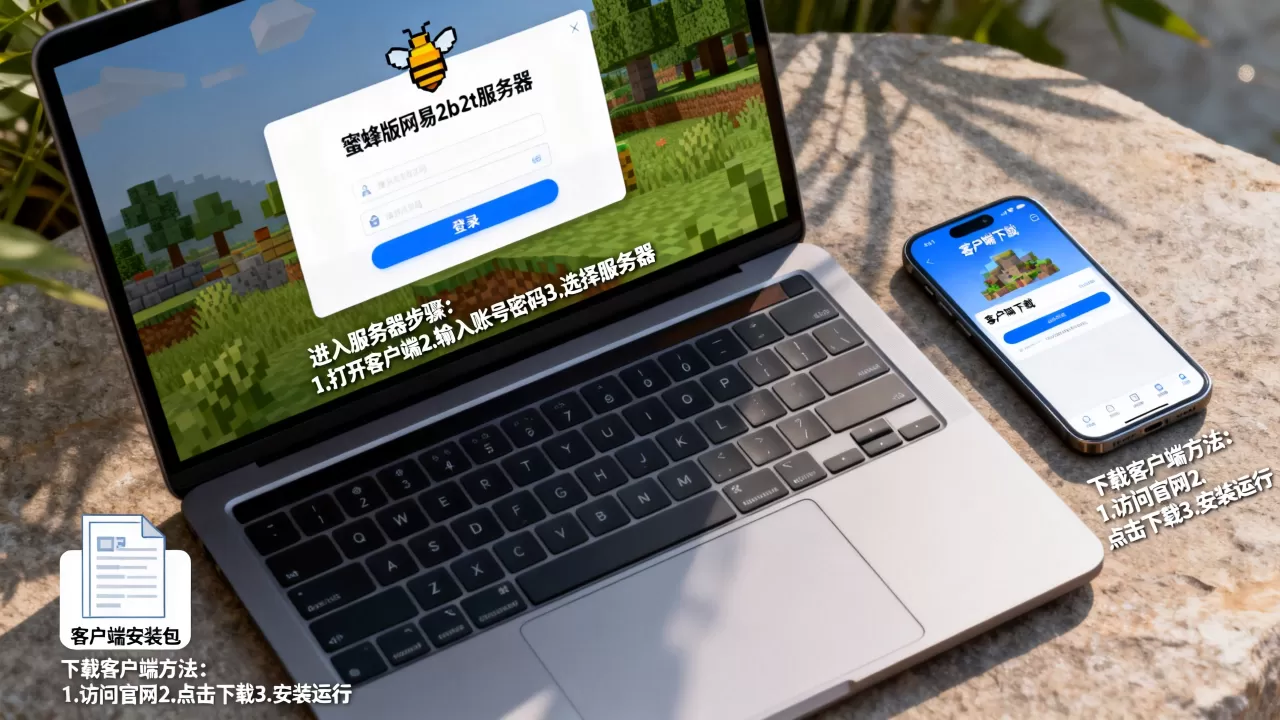 如何进入蜜蜂版网易2b2t服务器?,怎么下载客户端 如何进入蜜蜂版网易2b2t服务器?,怎么下载客户端