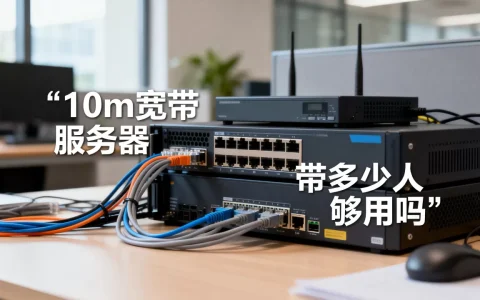 10m宽带服务器到底能带多少人？，够用吗？