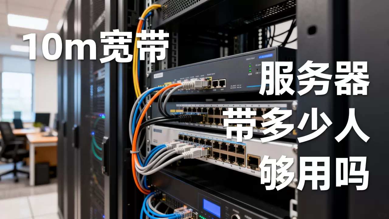 10m宽带服务器到底能带多少人?,够用吗? 10m宽带服务器到底能带多少人?,够用吗?