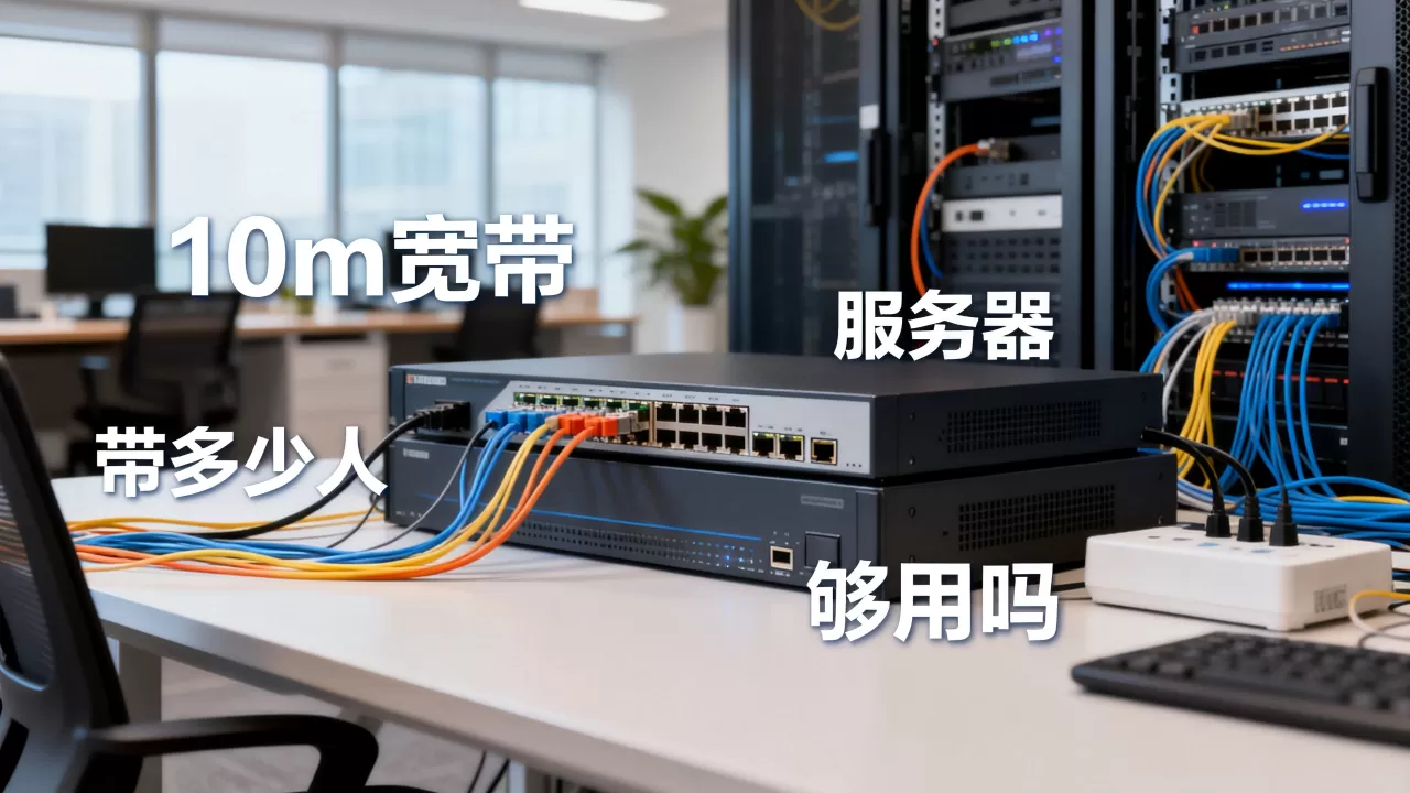 10m宽带服务器到底能带多少人?,够用吗? 10m宽带服务器到底能带多少人?,够用吗?