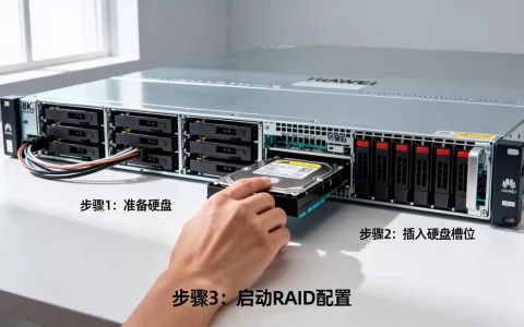 华为服务器H22H-05 怎么做raid