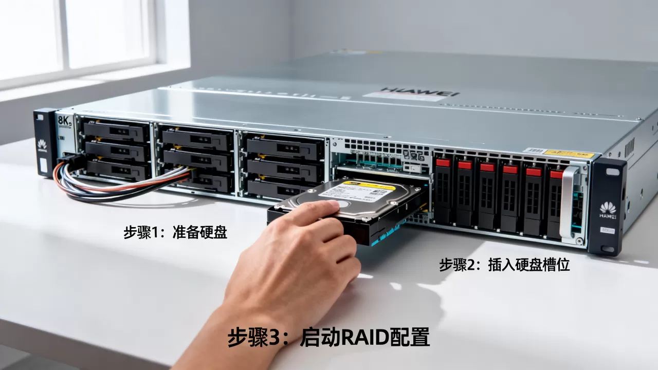 华为服务器H22H-05 怎么做raid 华为服务器H22H-05 怎么做raid