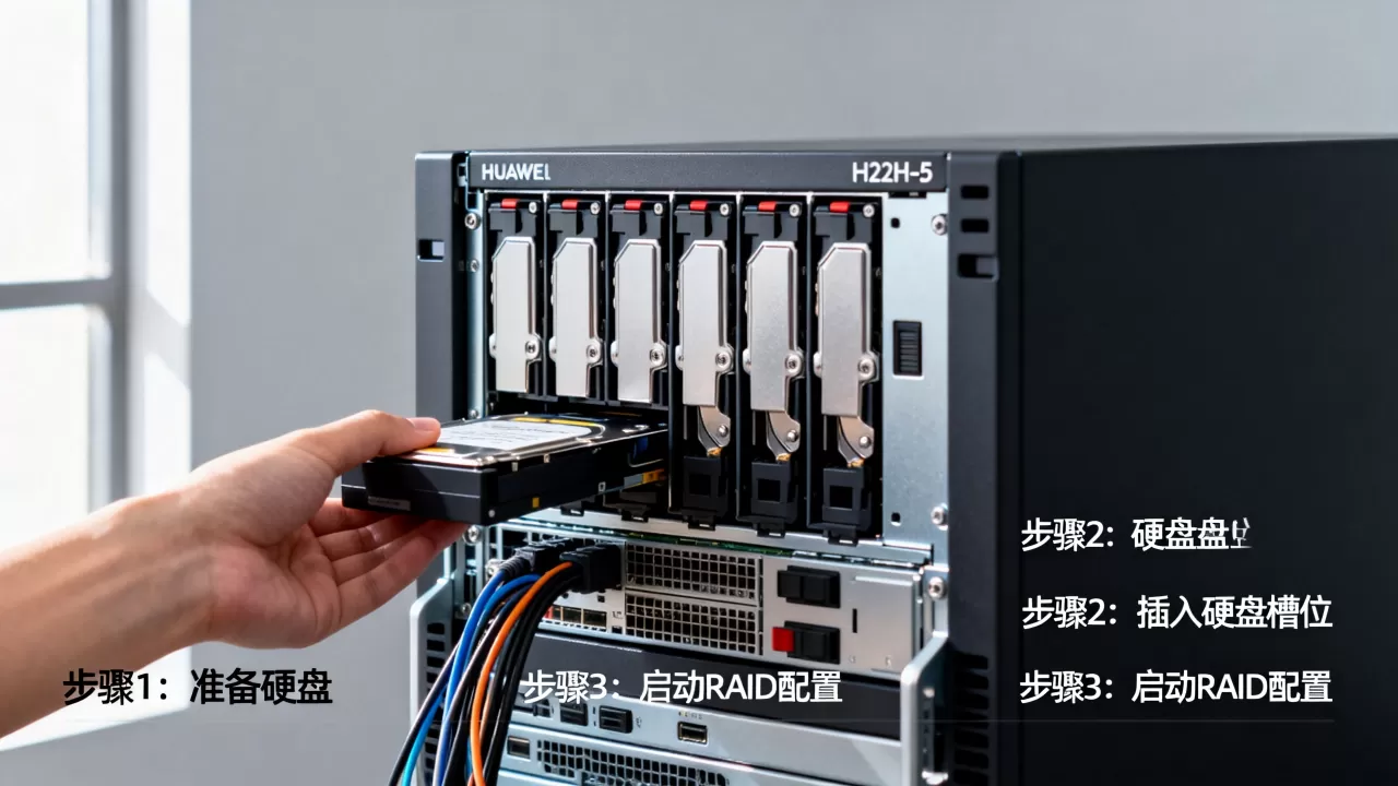 华为服务器H22H-05 怎么做raid 华为服务器H22H-05 怎么做raid