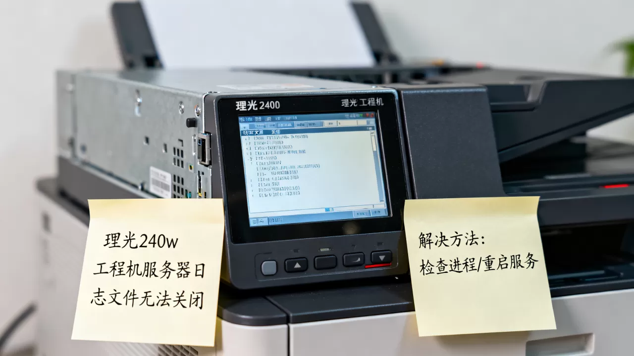 理光240w工程机服务器日志文件为什么关不掉?,怎么解决 理光240w工程机服务器日志文件为什么关不掉?,怎么解决