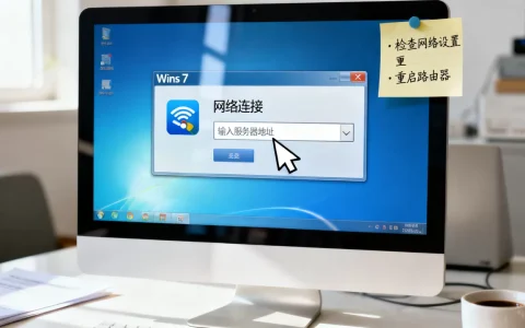 win7怎么登录网络连接服务器？，win7连不上服务器怎么办