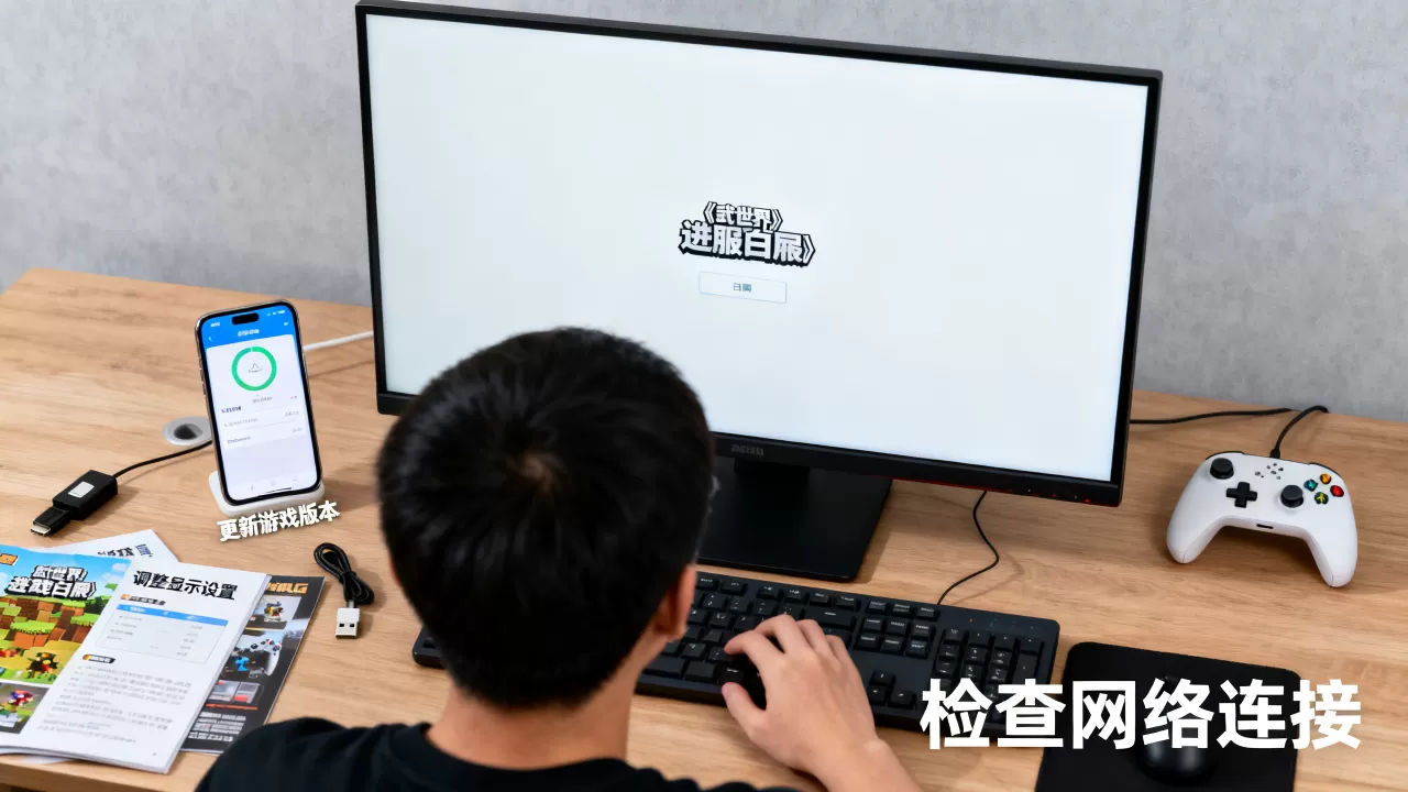 我的世界进服就白屏如何修复,为什么进服白屏 我的世界进服就白屏如何修复,为什么进服白屏