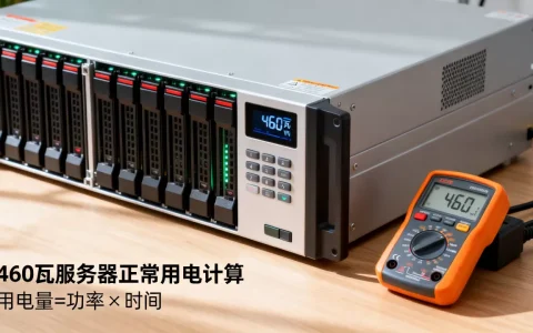 460瓦服务器正常用电多少瓦，如何计算用电量