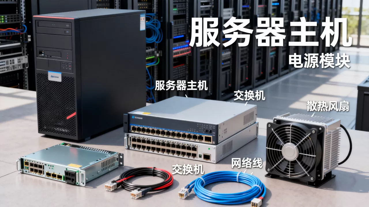 服务器中心部件有哪些 服务器中心部件有哪些