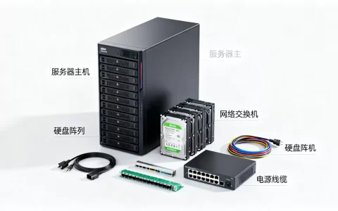 服务器需要哪些软硬件？，服务器配置怎么选？