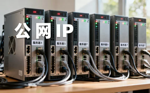 一个公网ip怎么配置七台服务器