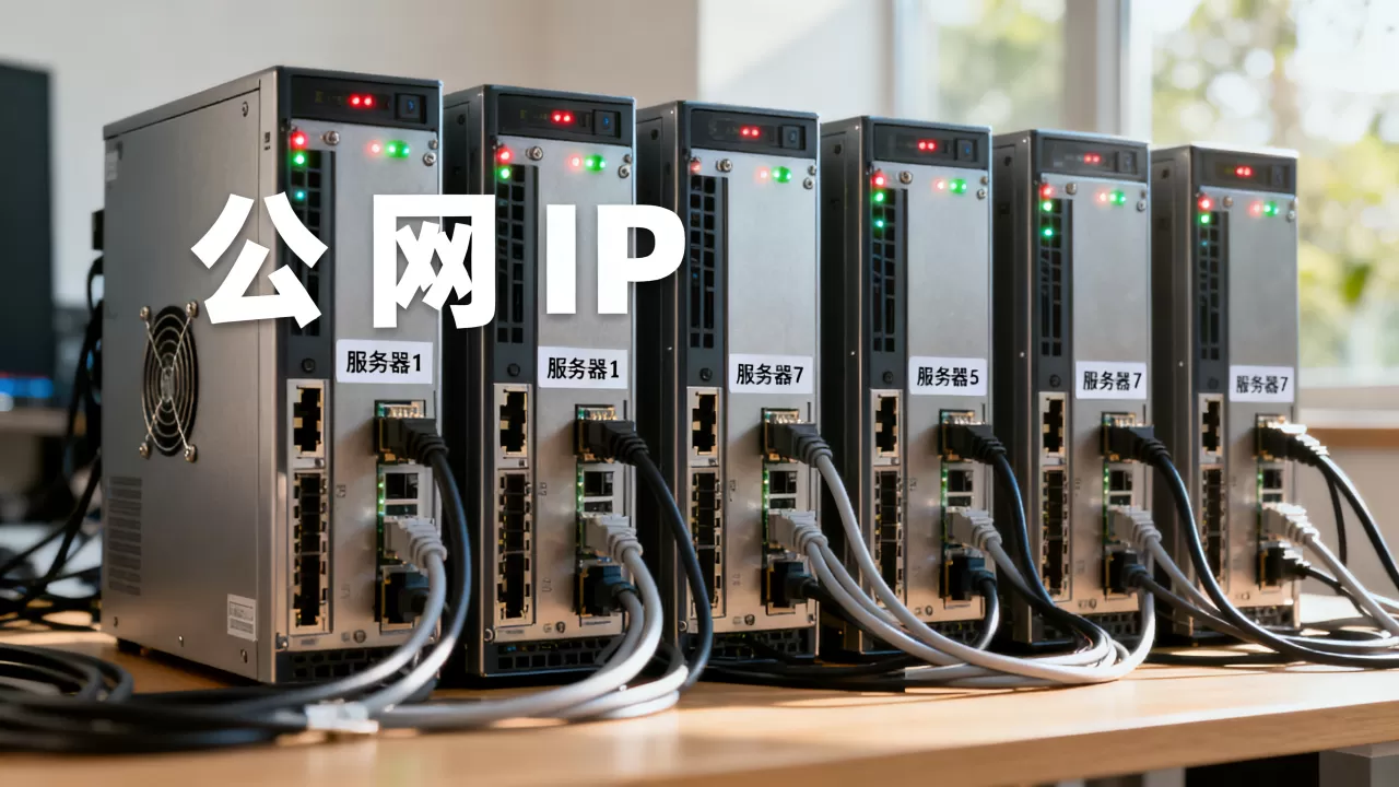 一个公网ip怎么配置七台服务器 一个公网ip怎么配置七台服务器