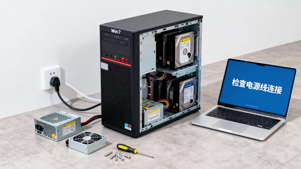 win7服务器断电后开不了机怎么办,无法开机是什么原因 win7服务器断电后开不了机怎么办,无法开机是什么原因