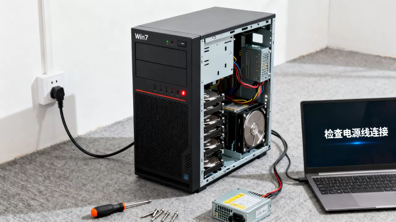 win7服务器断电后开不了机怎么办,无法开机是什么原因 win7服务器断电后开不了机怎么办,无法开机是什么原因