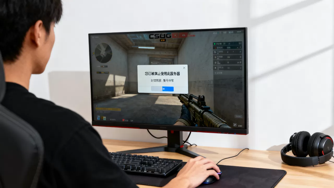 CSGO您已经被禁止使用此服务器怎么办,是什么原因? CSGO您已经被禁止使用此服务器怎么办,是什么原因?