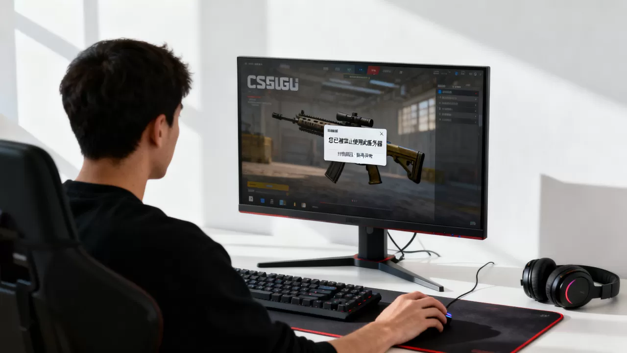 CSGO您已经被禁止使用此服务器怎么办,是什么原因? CSGO您已经被禁止使用此服务器怎么办,是什么原因?