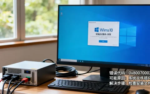 win10安装启动服务器失败怎么解决，是什么原因导致的？