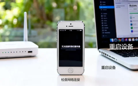 为什么5s无法连接到激活服务器，怎么解决？