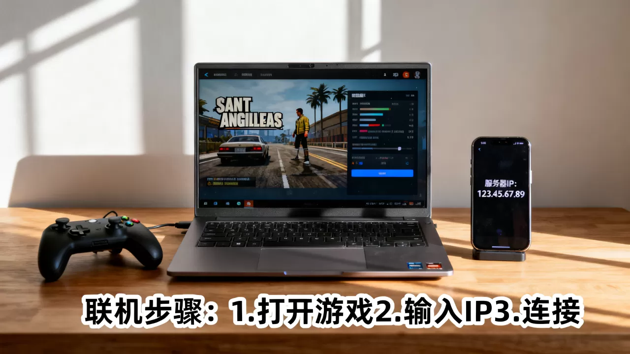盗版圣安地列斯怎么联机,服务器ip怎么找? 盗版圣安地列斯怎么联机,服务器ip怎么找?