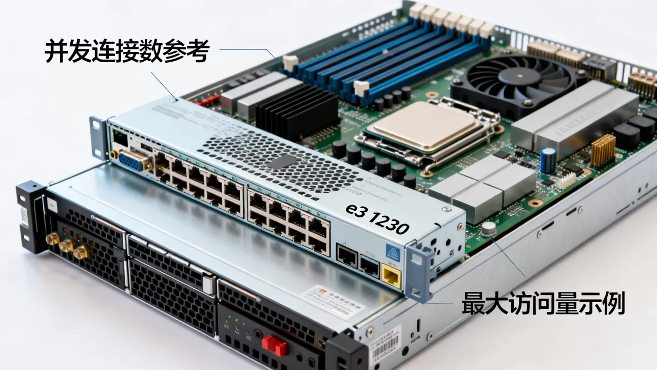 e3 1230服务器能承受多少人访问?,e3 1230支持多少并发连接? e3 1230服务器能承受多少人访问?,e3 1230支持多少并发连接?