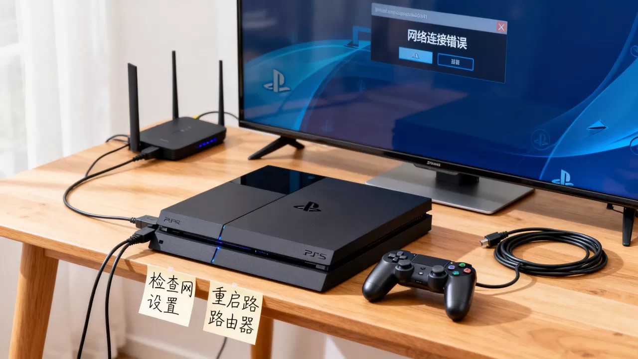 港版PS4无法连接服务器怎么解决,网络连接错误是什么原因? 港版PS4无法连接服务器怎么解决,网络连接错误是什么原因?