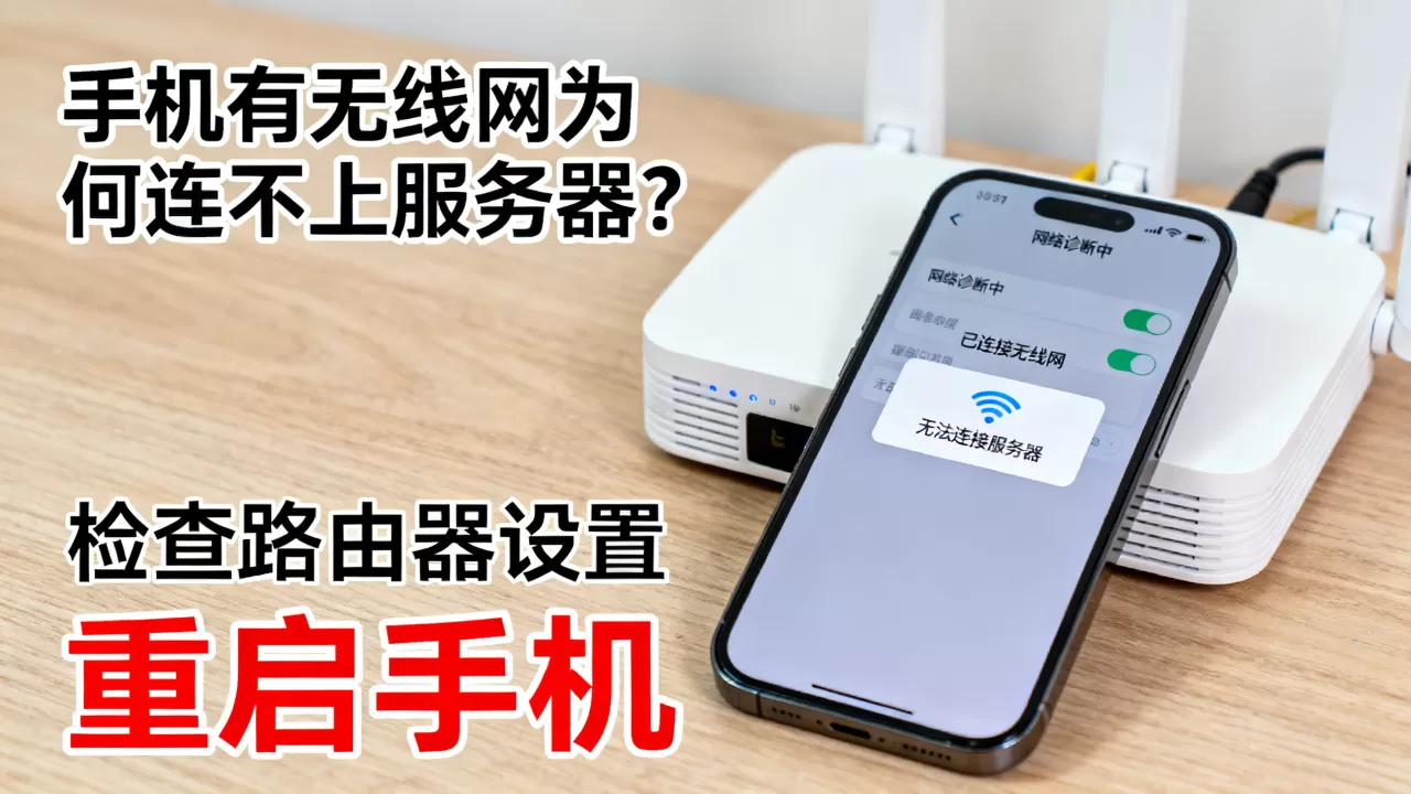 手机有无线网为何连不上服务器,怎么解决? 手机有无线网为何连不上服务器,怎么解决?