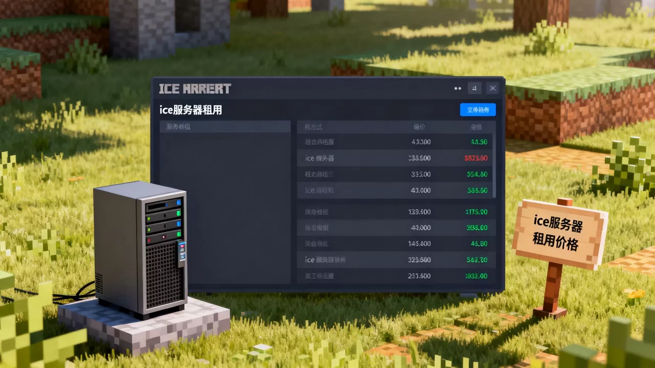 我的世界ice服务器要多少钱,租用价格贵不贵? 我的世界ice服务器要多少钱,租用价格贵不贵?