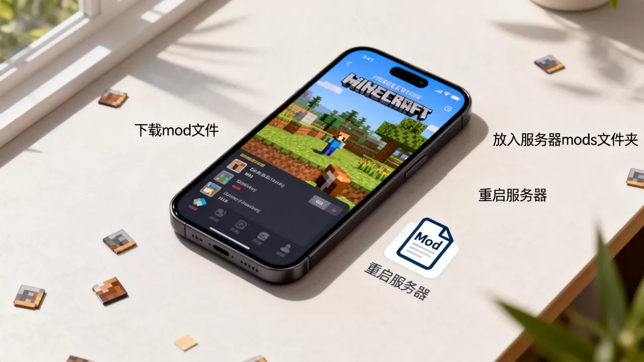 手机版我的世界服务器里面怎么加mod,我的世界mod怎么装 手机版我的世界服务器里面怎么加mod,我的世界mod怎么装