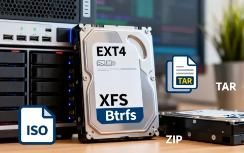 服务器文件格式有哪些，Linux服务器支持哪些文件系统？